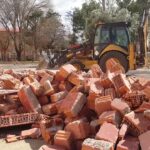 Las fuertes rachas de viento vuelven a dañar el Teatro Auditorio Municipal de Argamasilla de Alba