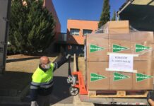 Material sanitario y 450 juegos de camas, la donación de El Corte Inglés de Albacete a los hospitales