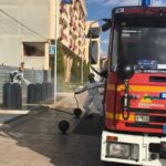 El SCIS colabora para desinfectar los 9 municipios donde se ubican los parques de bomberos cuando las autoridades lo solicitan