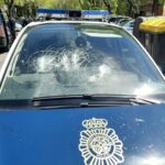 Detenido un hombre en Madrid que intentó rajar a varios agentes con dos catanas al grito de "Yo soy Dios"