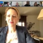 Los alumnos del IES Eladio Cabañero de Tomelloso mantienen un encuentro virtual con la eurodiputada Cristina Maestre
