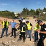 Controlado y perimetrado un incendio en el Centro de Tratamiento de Residuos Albacete