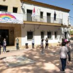 Minuto de silencio en recuerdo de las personas fallecidas a causa de COVID-19 en Argamasilla de Alba