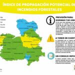 Toledo y Cuenca, en riesgo alto de incendio este domingo