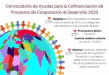 La Convocatoria para la Cofinanciación de Programas de Cooperación Internacional de Albacete se abrirá mañana