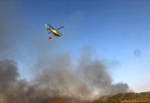 Estabilizado el fuego en Agramón, donde siguen trabajando una veintena de medios