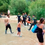 Prohíben el baño en las Chorreras del Cabriel tras detectar contaminación biológica