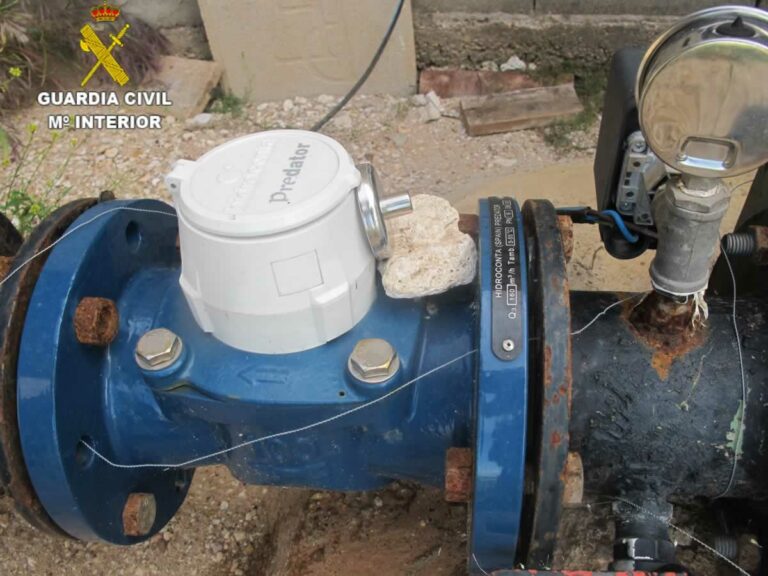 Investigada una persona por un delito de defraudación de agua en San Clemente