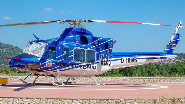 Roban un helicoptero en una base de incendios de Cuenca y aparece en Córdoba