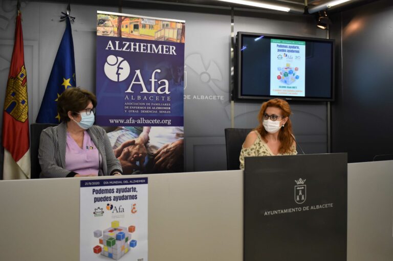 El Ayuntamiento de Albacete apoya a AFA en sus actividades sobre el Alzheimer El Ayuntamiento de Albacete apoya a AFA en sus actividades sobre el Alzheimer