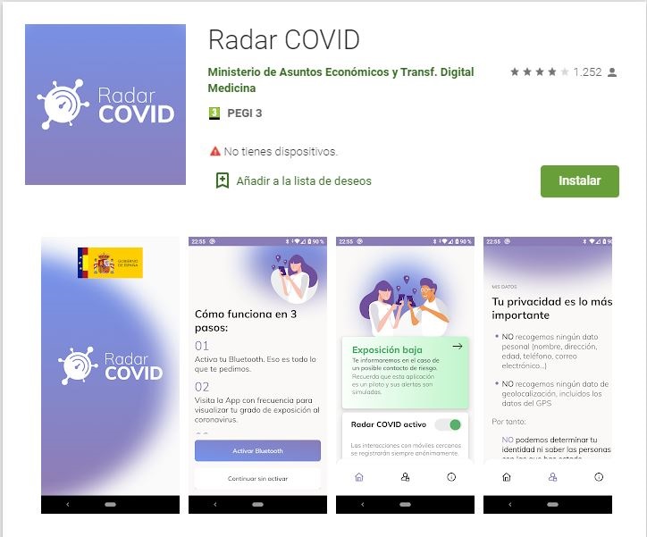 La app 'Radar Covid' empezará a implantarse en Castilla-La Mancha desde este viernes