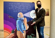 Joaquín Reyes elabora el cartel de Abycine 2020 con un homenaje a José Luis Cuerda