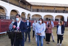 La Diputación financia la rehabilitación de la plaza de toros de Almadén para incorporarla a la Red Regional de Hospederías
