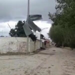 Una gran tormenta de viento y granizo destroza naves y viñedos en un pueblo de Cuenca