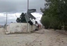 Una gran tormenta de viento y granizo destroza naves y viñedos en un pueblo de Cuenca
