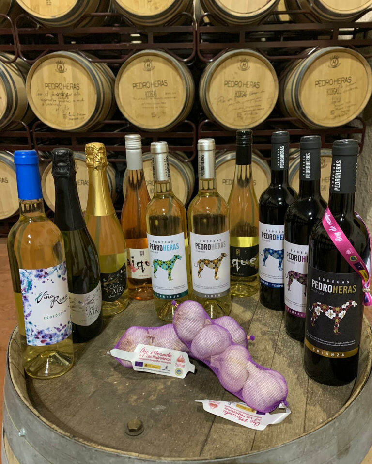 Los premiados vinos de Bodegas Pedroheras, aliados del Ajo Morado de Las Pedroñeras