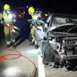 Un fallecido y un herido tras la colisión frontal de dos vehículos entre Almodóvar y Villar del Saz de Arcas