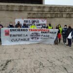 Los delegados de Transporte Sanitario abandonan el encierro en Sanidad tras prometer el Sescam hacer cumplir el convenio colectivo
