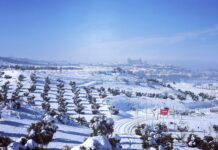 La nieve da tregua a Castilla-La Mancha pero sigue dejando más de 20 carreteras intransitables y cientos de incidentes