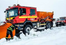 La UME llega hoy a la provincia de Albacete ante el posible episodio de fuertes nevadas