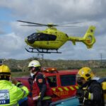 Una fallecida y un herido tras la colisión entre dos vehículos en la N-301 en Mota del Cuervo