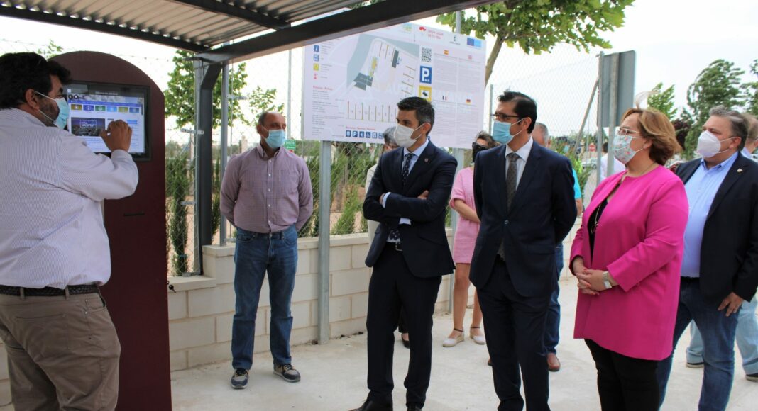 Inaugurada el área de servicio de autocaravanas de Campo de Criptana