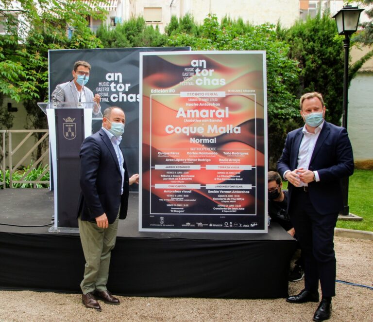Amaral y Coque Malla encabezan el ‘Antorchas Festival’ de Albacete del 18 al 20 de junio