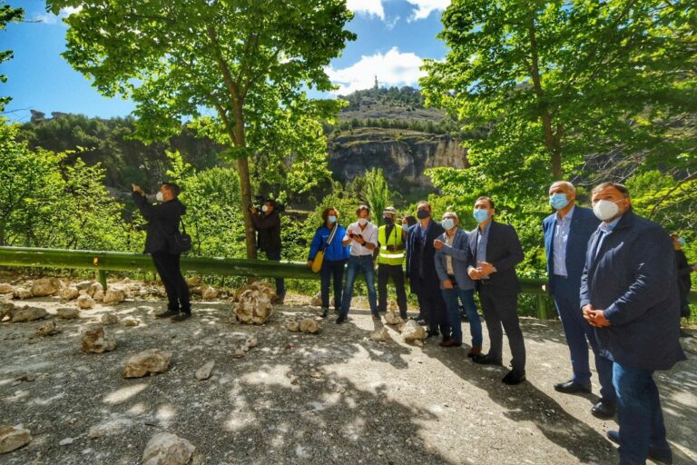 El Gobierno estatal abre la puerta a un fondo para rehabilitar la calle Canónigos tras su derrumbe