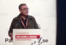 De la Rosa avisa en su reelección de que CCOO va a «incomodar» para que los trabajadores centren las políticas de C-LM