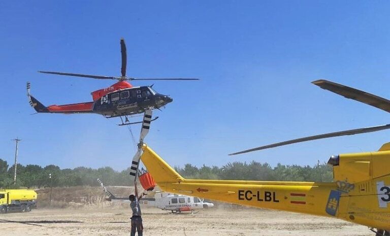 Controlado el incendio declarado en la planta de reciclaje de Almonacid del Marquesado