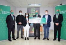 Eurocaja Rural entrega 7.000 euros a ASPAS Ciudad Real por su proyecto de intermediación laboral