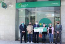 Eurocaja Rural reconoce la labor de ASPAS Albacete con la entrega de un premio WORKIN