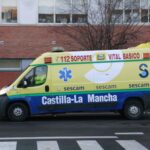 Un ciclista queda inconsciente tras sufrir una caída en Las Pedroñeras