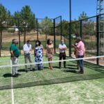 Huerta de la Obispalía construye una pista de pádel gracias a una inversión de 22.000 euros de Diputación de Cuenca