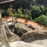 La reconstrucción del muro de la calle Canónigos de Cuenca comenzará en unos diez días