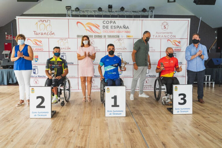 El Trofeo Ciudad de Tarancón acoge con gran éxito la tercera cita de la Copa de España de Ciclismo Adaptado