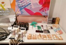 La Guardia Civil detiene a un hombre por un delito de detención ilegal y tráfico de drogas en Yepes Drogas en Yepes