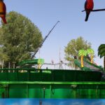 Tres heridos tras el vuelco de una barca de agua de una atracción de la feria de Cuenca