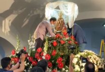 La Virgen de Los Llanos ya preside el Recinto Ferial de Albacete