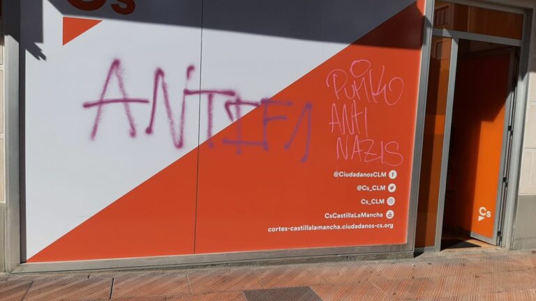 Ciudadanos denuncia actos de vandalismo en su sede de Cuenca