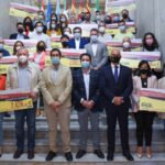 El presidente de la Diputación entrega el cheque solidario de los “Conciertos emblemáticos” a las asociaciones de la provincia