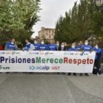 El ministro Marlaska es recibido en Cuenca entre gritos de «dimisión» de funcionarios de prisiones