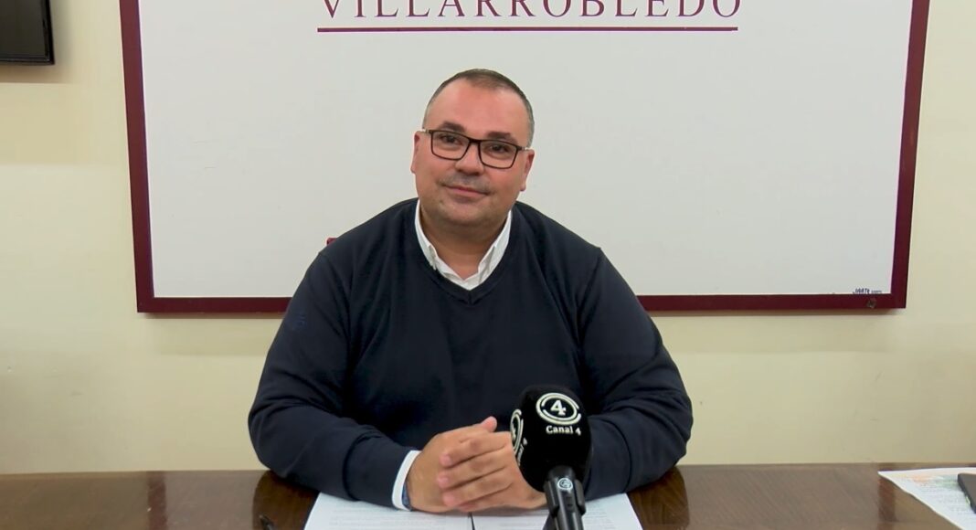 concejal de Cultura de Villarrobledo, Bernardo Ortega
