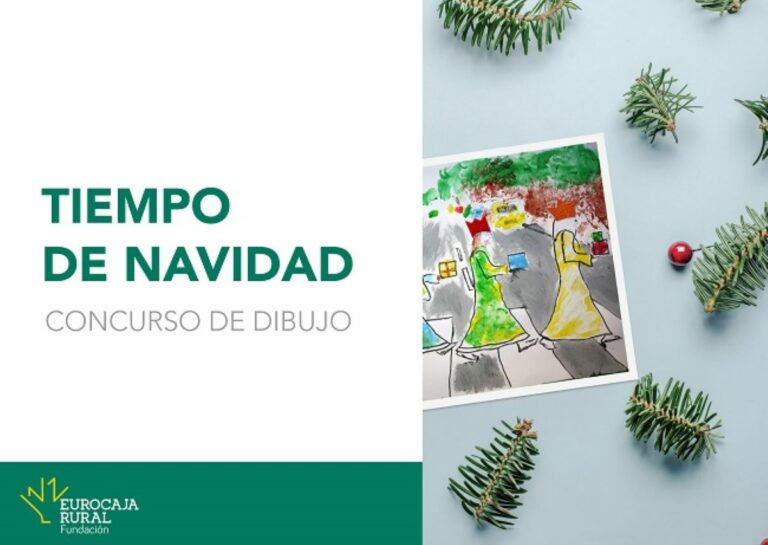 Fundación Eurocaja Rural convoca una nueva edición del certamen de dibujo «Tiempo de Navidad»