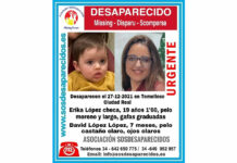 Desaparecidos una joven de 19 años y un menor de 7 meses en Tomelloso