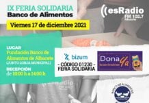 Maratón radiofónico de EsRadio Albacete en su nueva Feria Solidaria