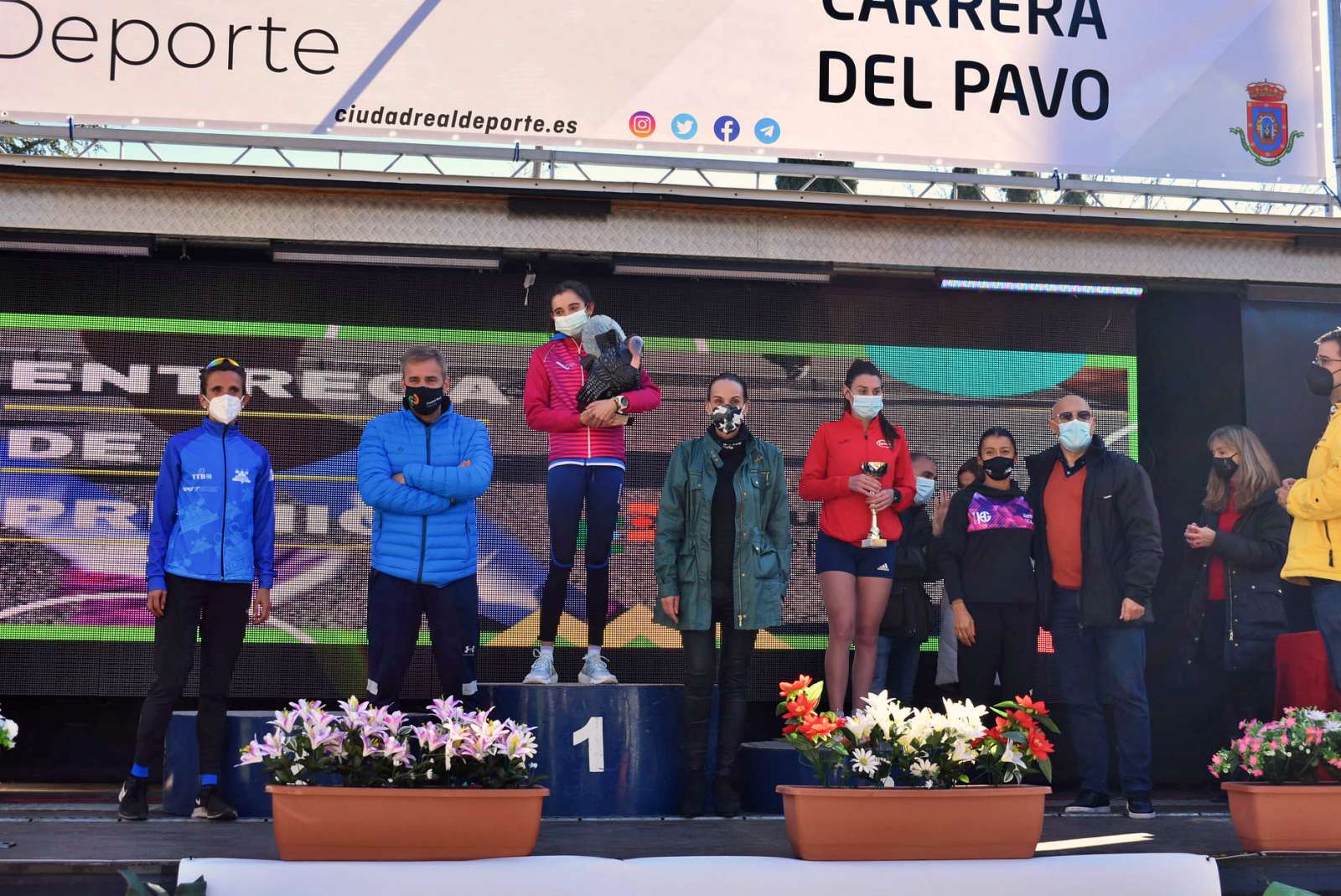 Alicia Berzosa y "Chiki" Pérez vencen en la Carrera del Pavo de Ciudad Real
