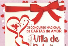 Un lote de libros valorados en 80 euros para las mejores cartas de amor en Bolaños de Calatrava