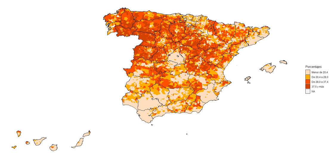 Sí a la España Rural (III), El envejecimiento