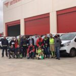 Bomberos de Cuenca viajan a la frontera de Polonia para llevar productos de primera necesidad y traer refugiados